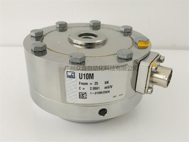 德国HBM 1-U10M/2.5KN力传感器实拍图1